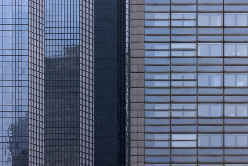 Immeuble du quartier d'affaires La Défense Courbevoie