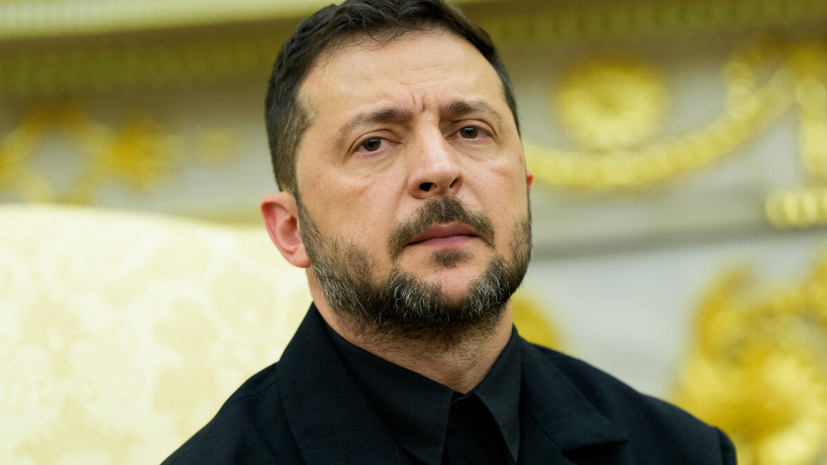 Zelensky lors d'une intervention sur les garanties de sécurité