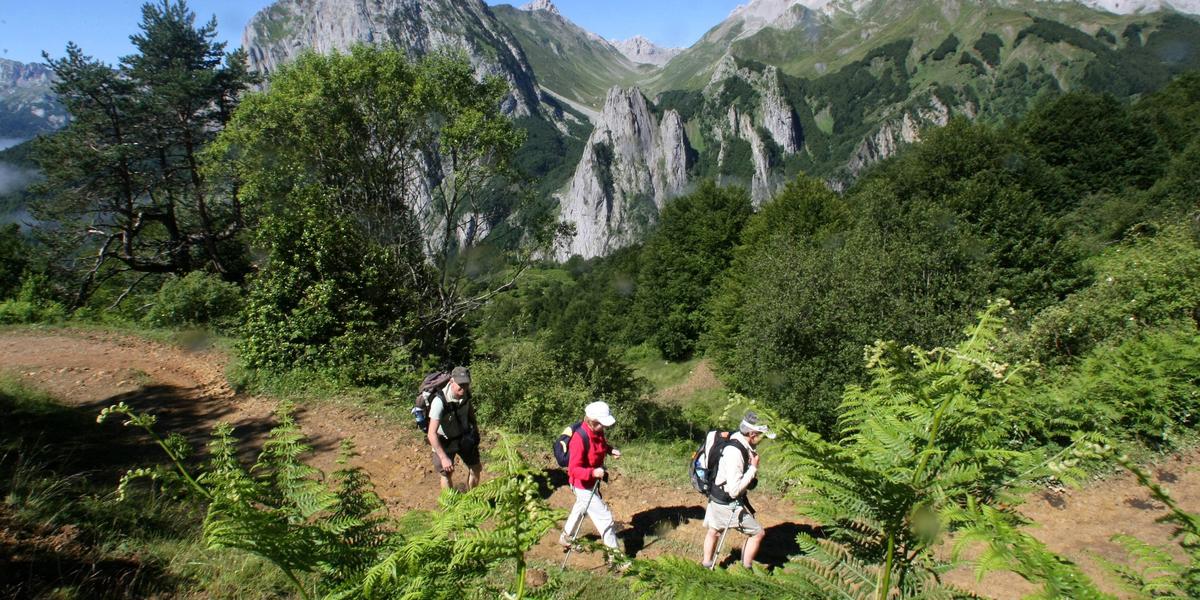 Vue du massif du Carlit, site de l'incident