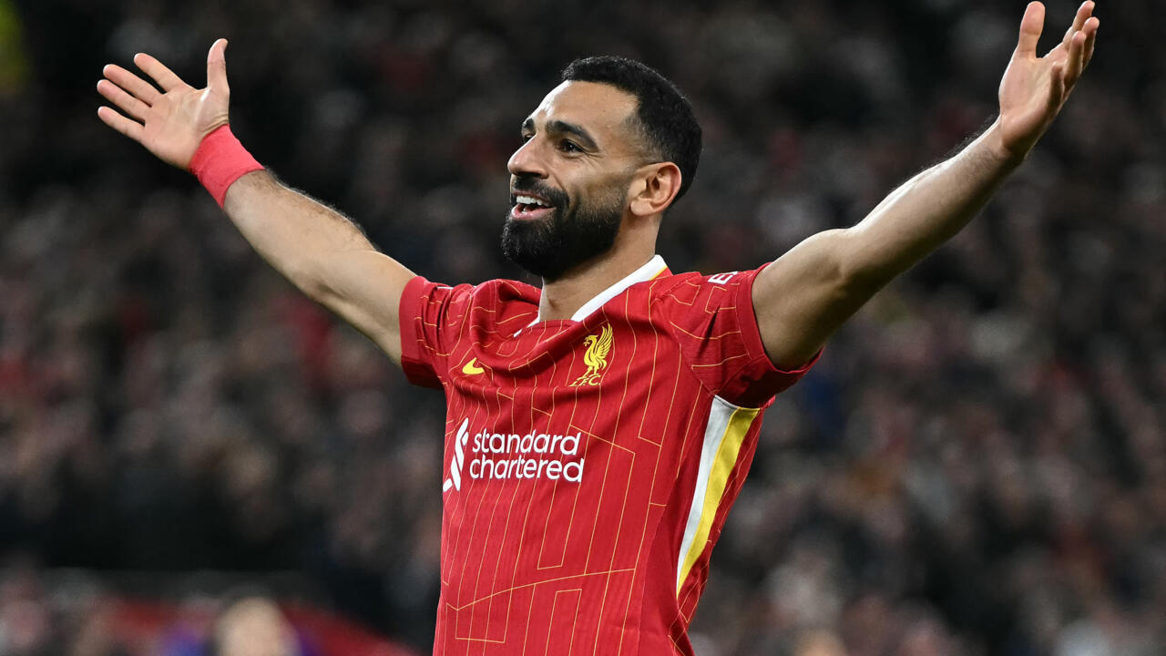 Mohamed Salah à Liverpool le 2 octobre 2024