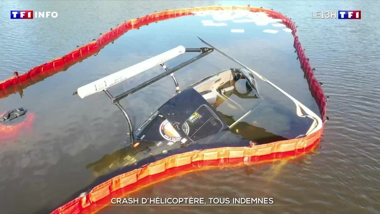 Hélicoptère bombardier d'eau crashé dans le Finistère