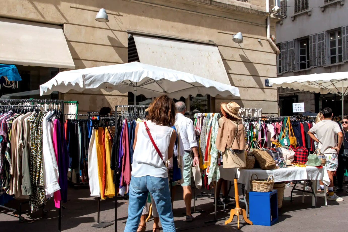 Affiche de la Grande Braderie d'été à Marseille