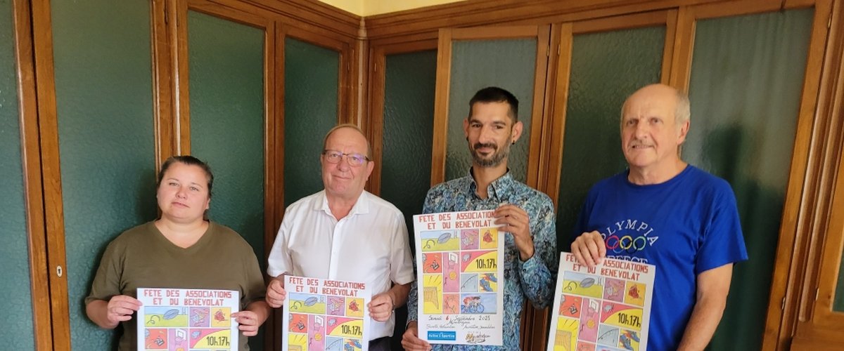 Affiche annonçant la fête des associations à Montréjeau