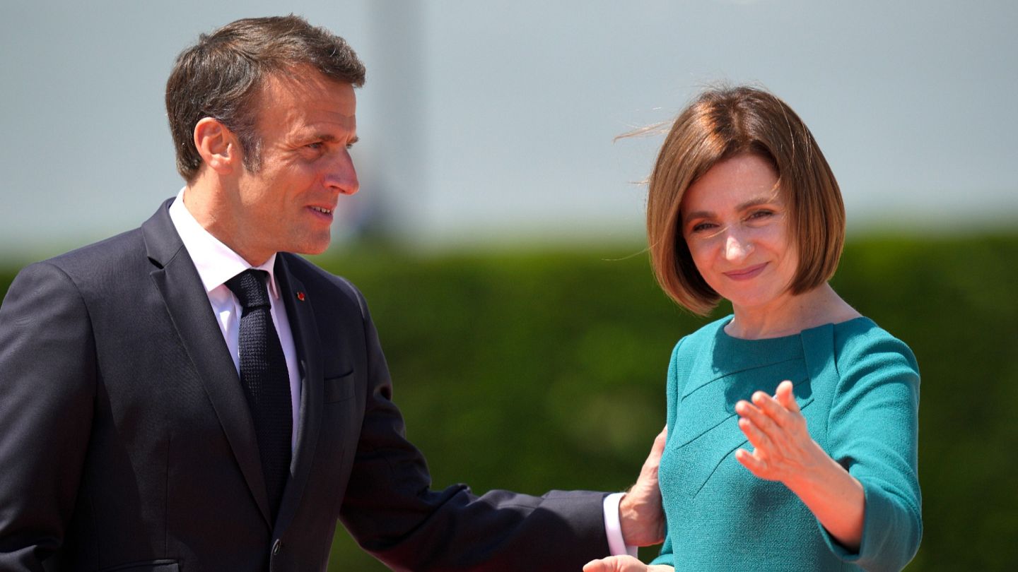 Visite des dirigeants européens à Chișinău pour Maia Sandu