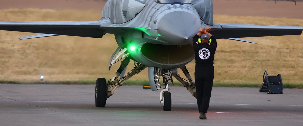 Crash F-16 à Radom capté en vol