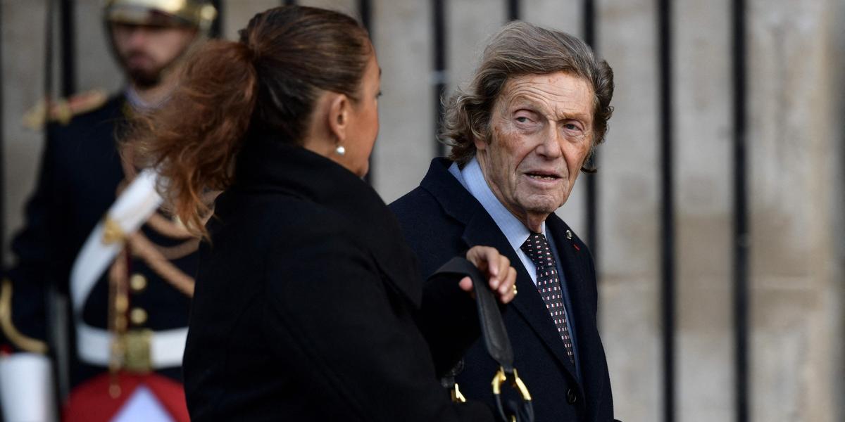 Olivier Stirn portrait lors d’un mandat politique