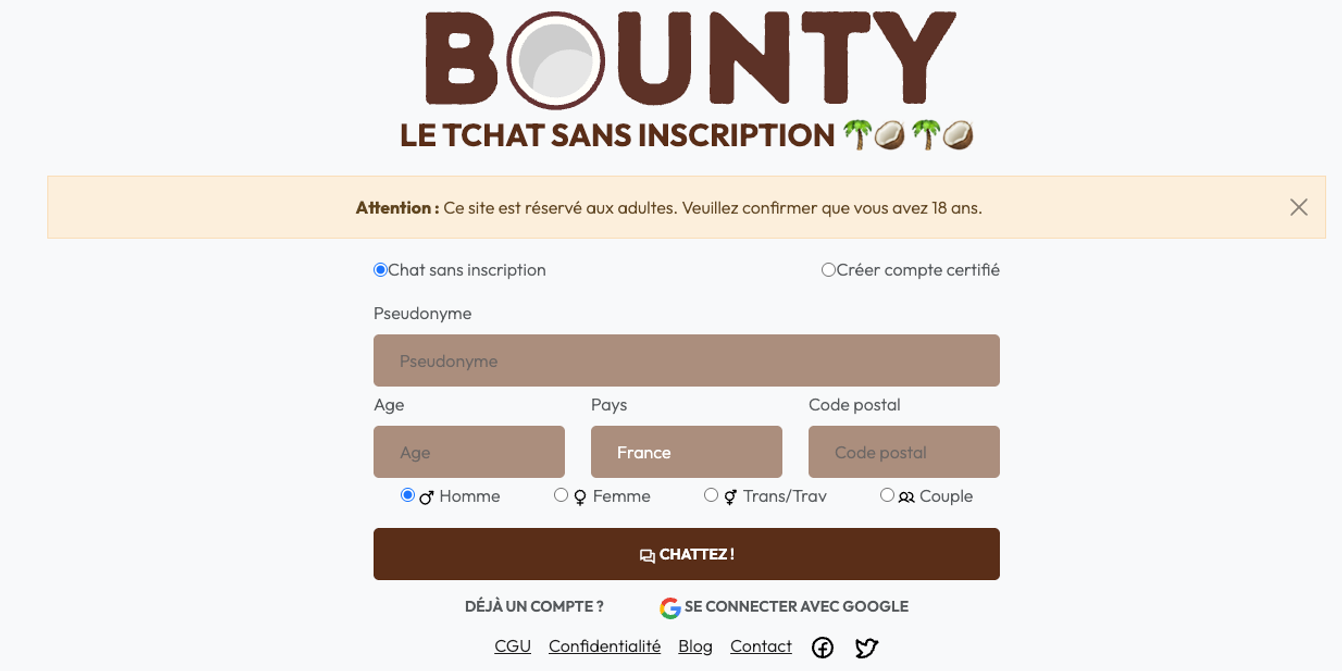 Capture d’écran illustrant le dossier Bounty et Arcom