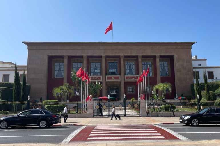 Siège du parlement à Rabat