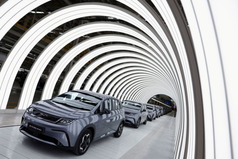 Ventes et concurrence sur le marché des voitures électriques en Chine