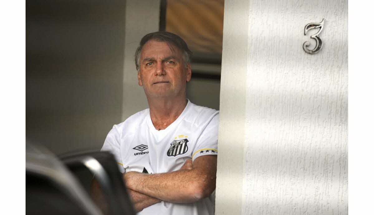 Jair Bolsonaro lors du procès pour tentative de coup d'État