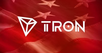 Illustration du réseau TRON et blockchain