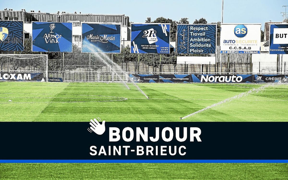 Cédric Le Helloco, jardinier du Stade Briochin
