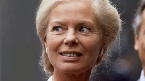 La duchesse de Kent souriante