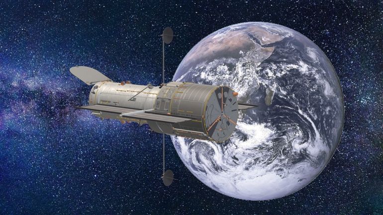 Le télescope spatial Hubble (NASA)