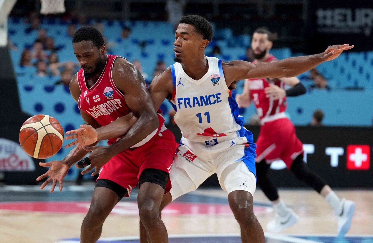 Géorgie-France à Riga lors de l'EuroBasket 2025