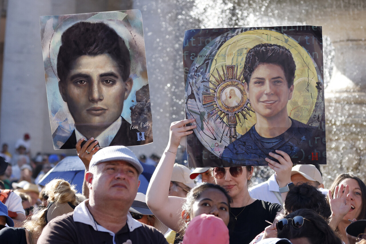 Deux saints italiens lors de la canonisation