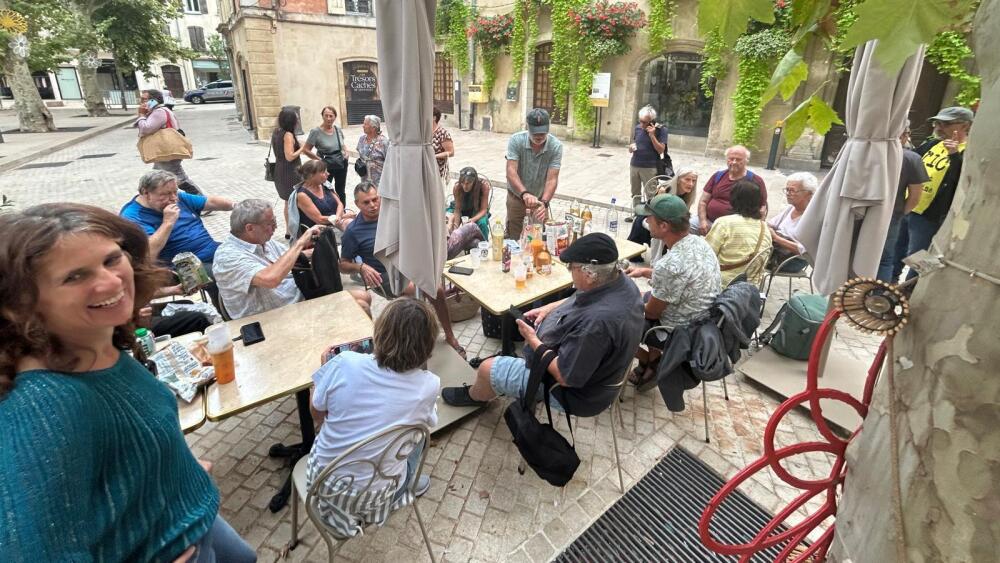 Une trentaine de personnes rassemblées à Manosque