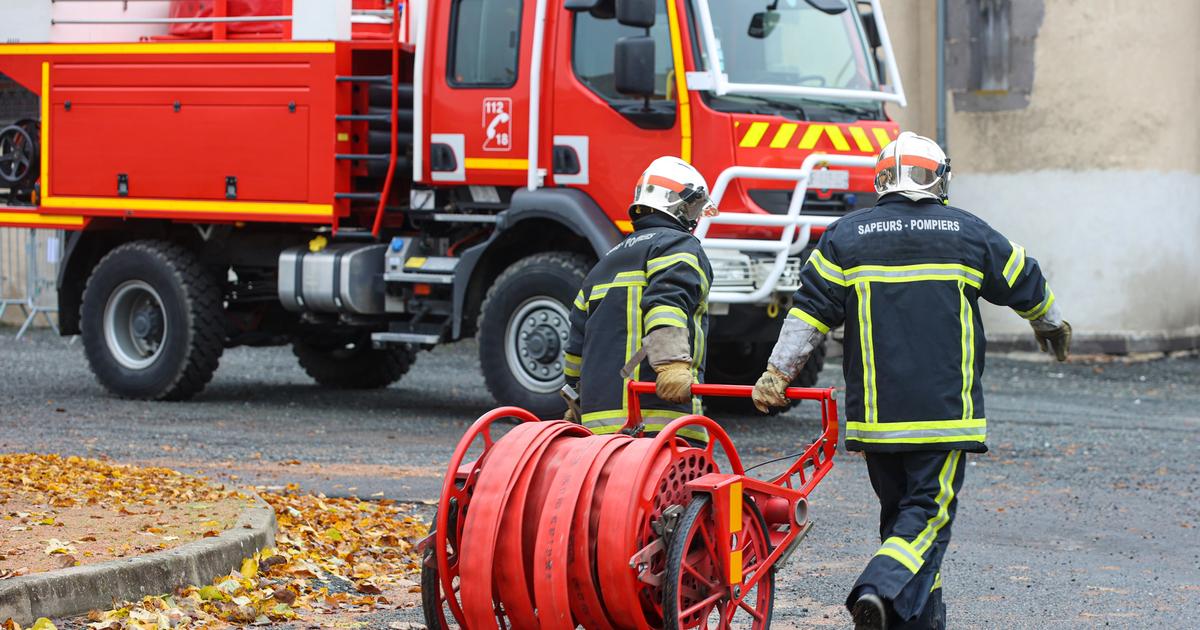 Intérieur d'un logement après l'incendie à La Turballe