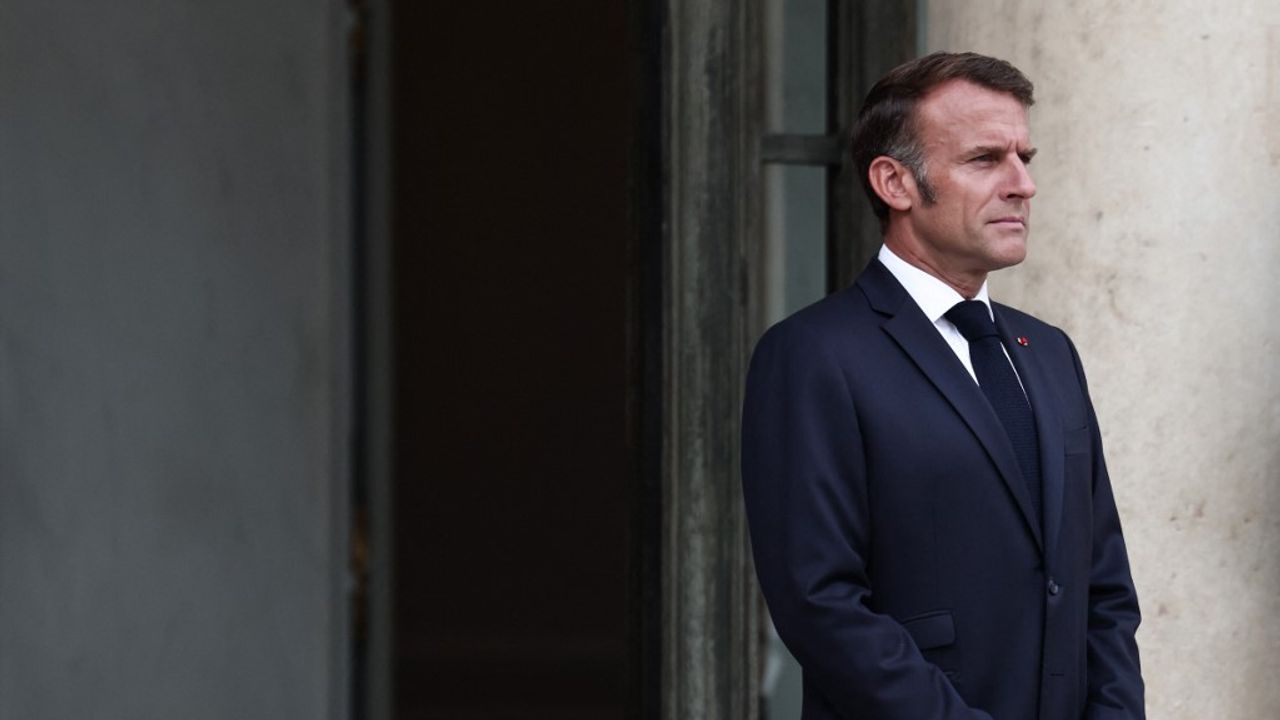 Emmanuel Macron lors d