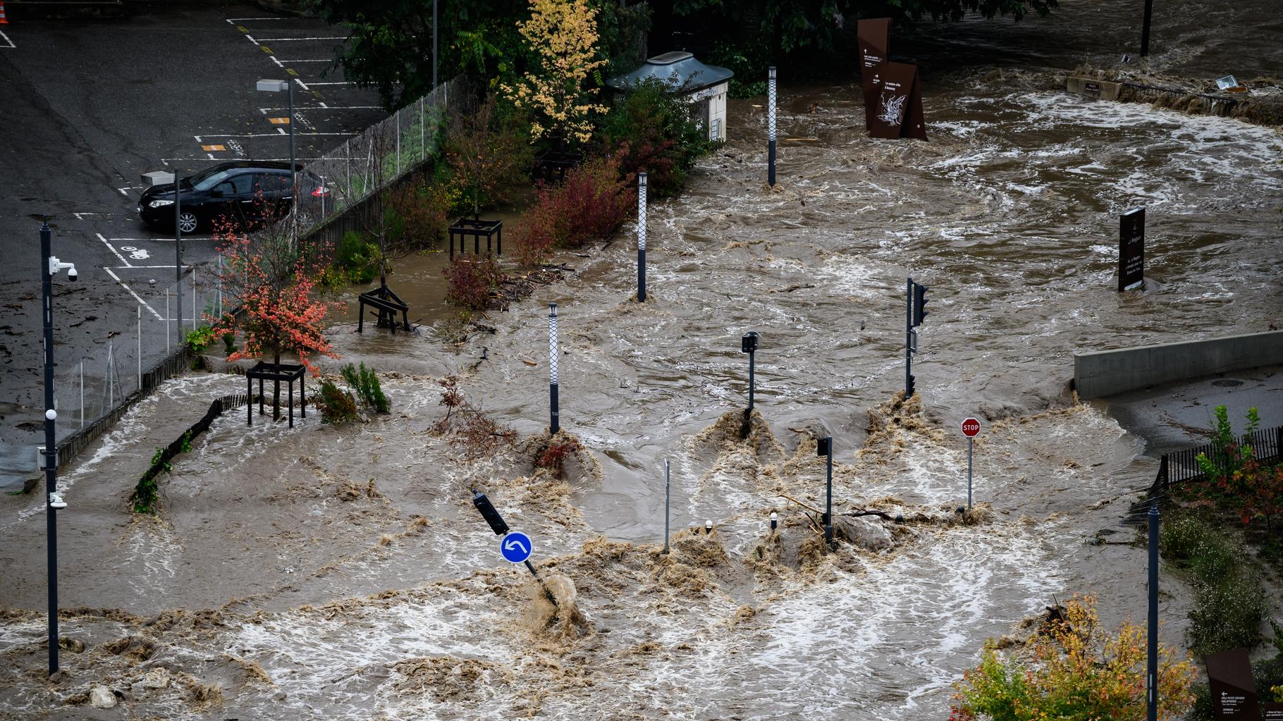 Exemple de cartographie des risques d'inondations
