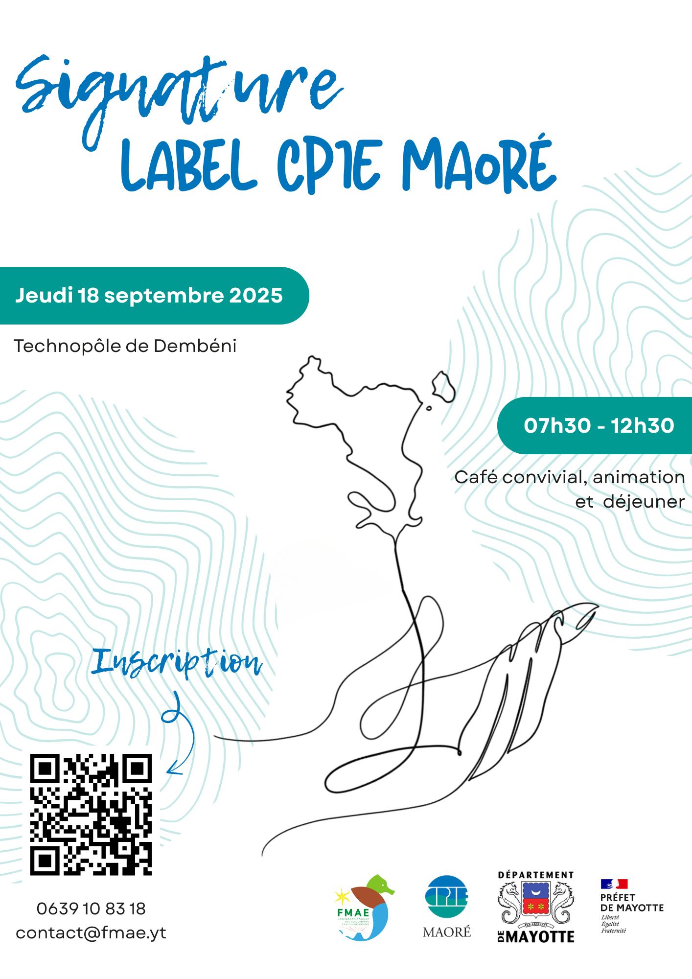 Réunion autour de la labellisation CPIE à Mayotte
