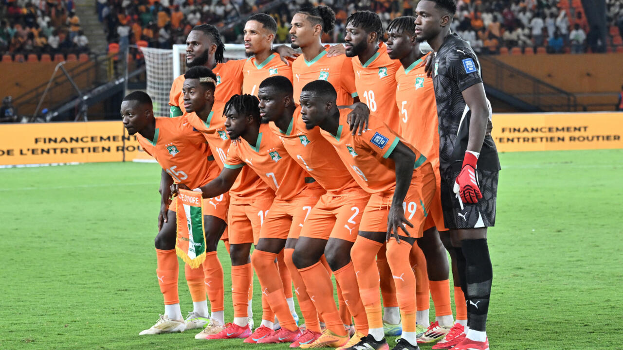 Équipe de Côte d'Ivoire lors des qualifications