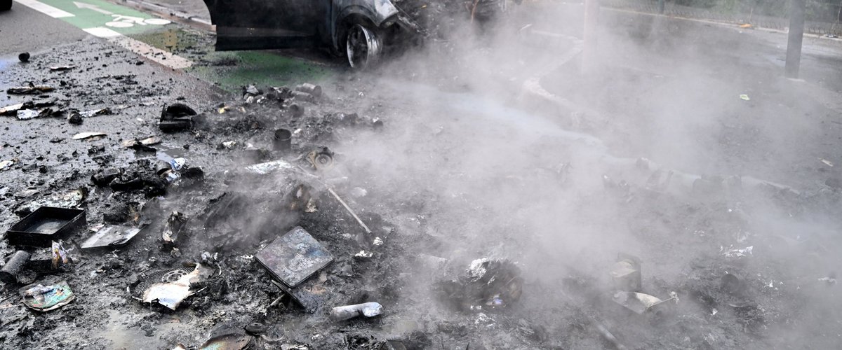 Chauffeur de VTC et véhicule incendié à Toulouse