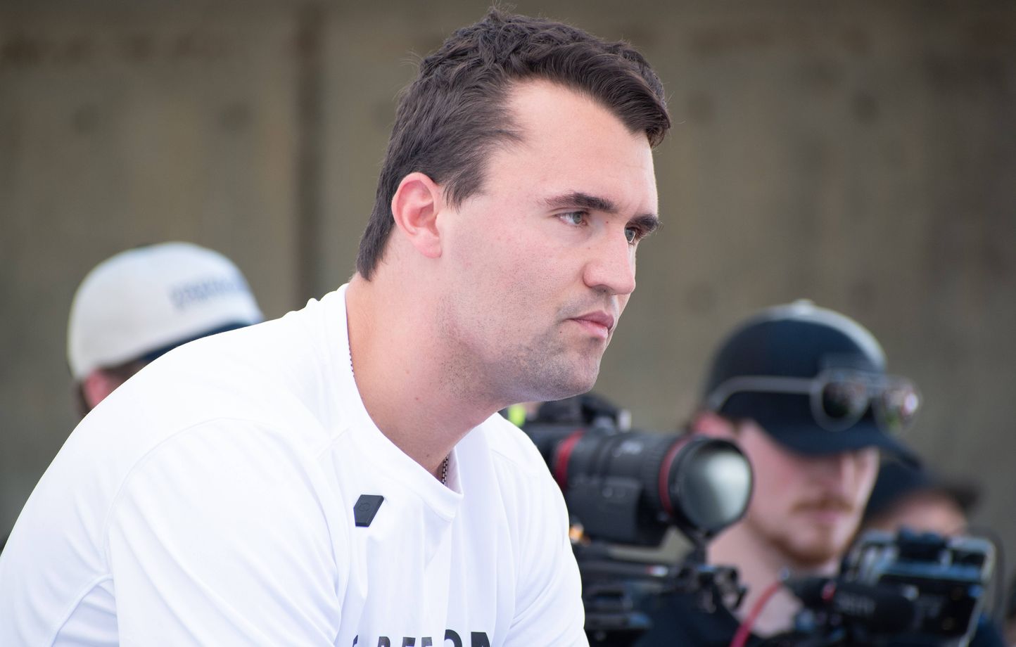 Photo d'une conférence à l'Université de l'Utah après l'attaque