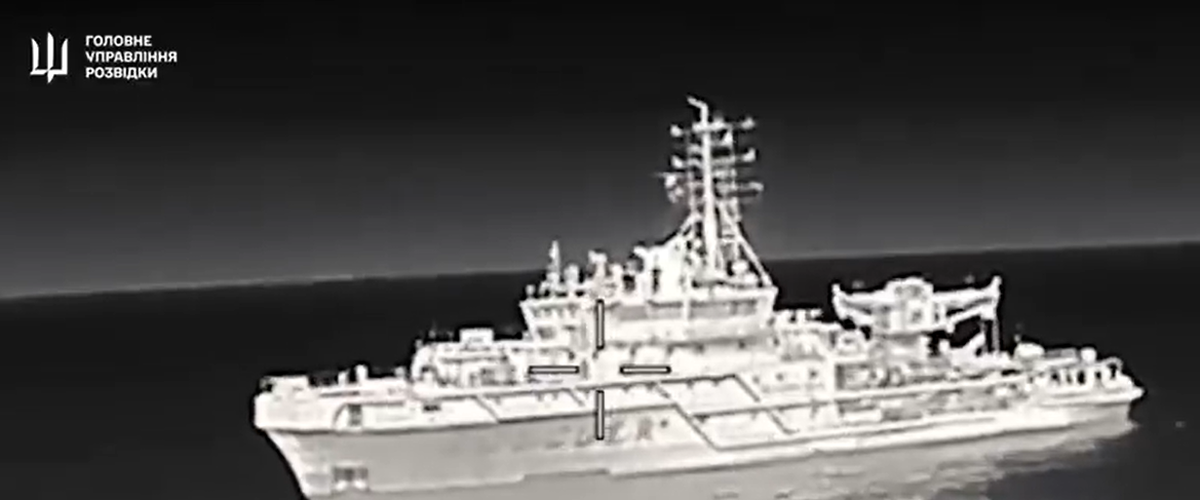 Drone ou navire touché lors d’une opération en mer Noire