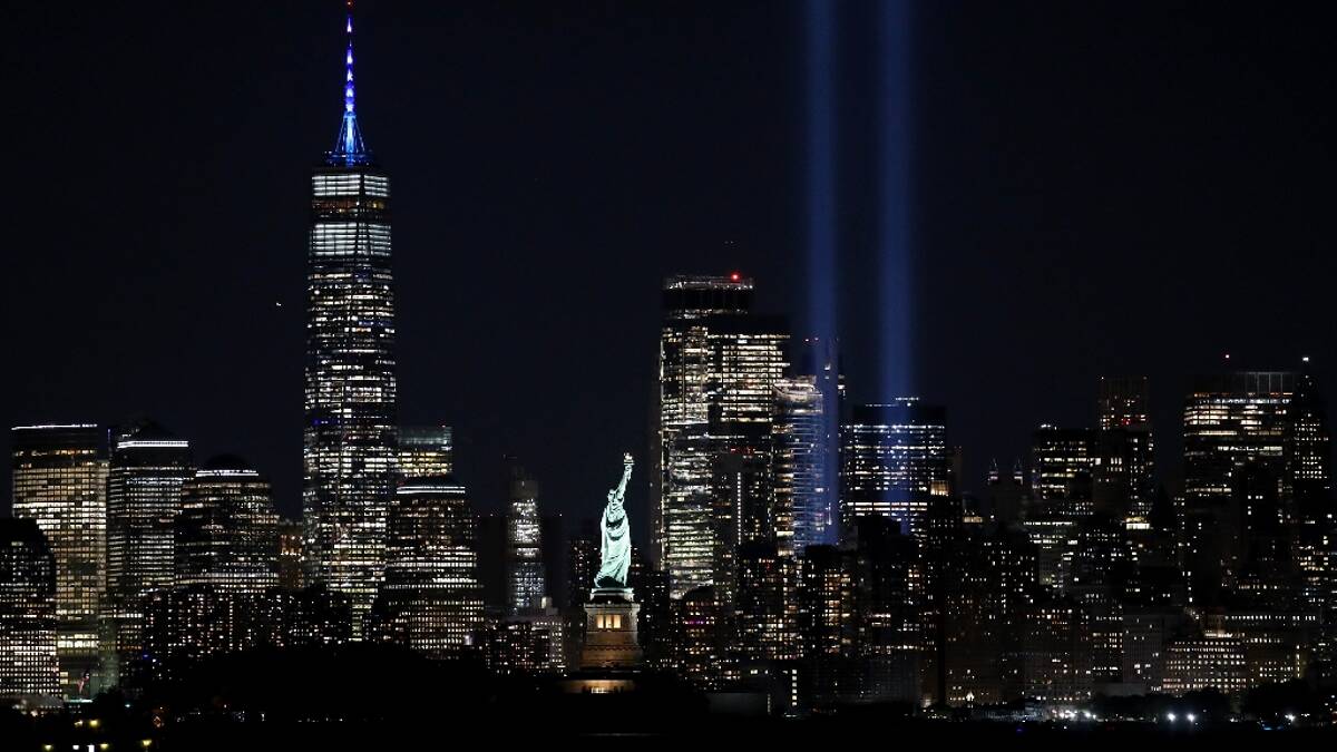 Cérémonie du 11-Septembre à Ground Zero, New York