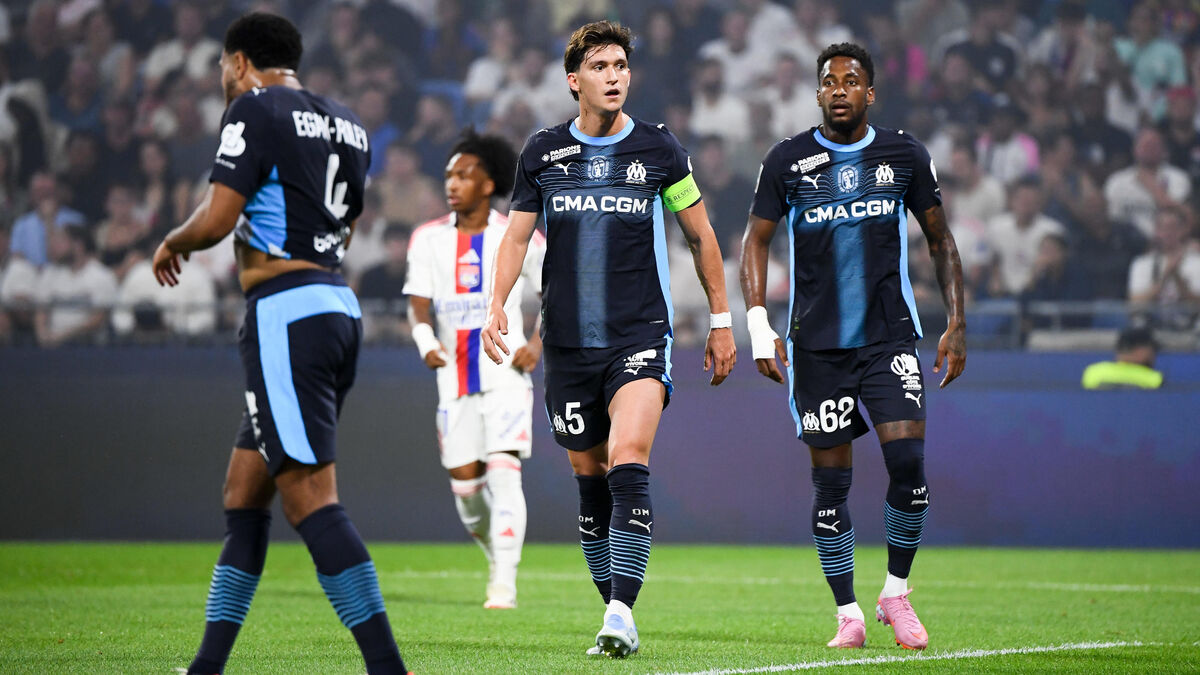 Affiche du match Marseille-Lorient, Ligue 1