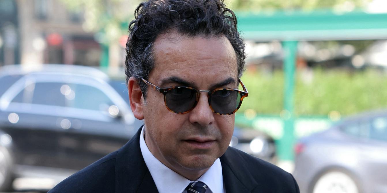 Patrick Cohen lors d’un passage télévisé
