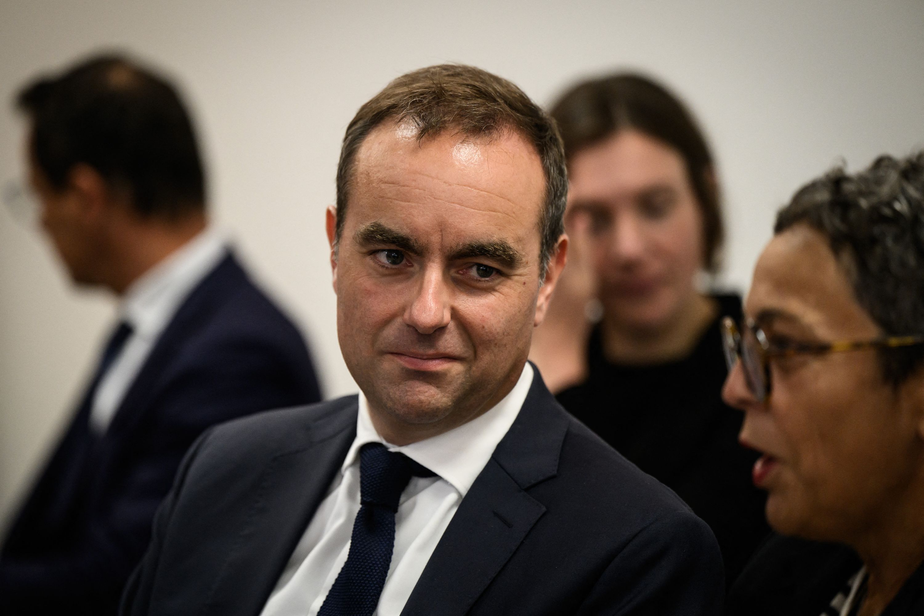Sébastien Lecornu lors d'une interview