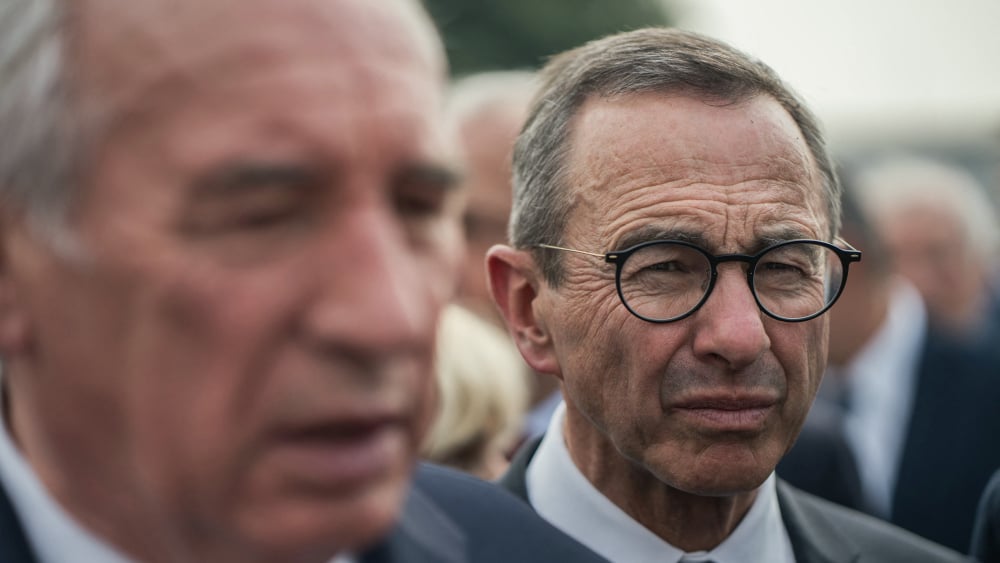 Bruno Retailleau lors d'un événement politique