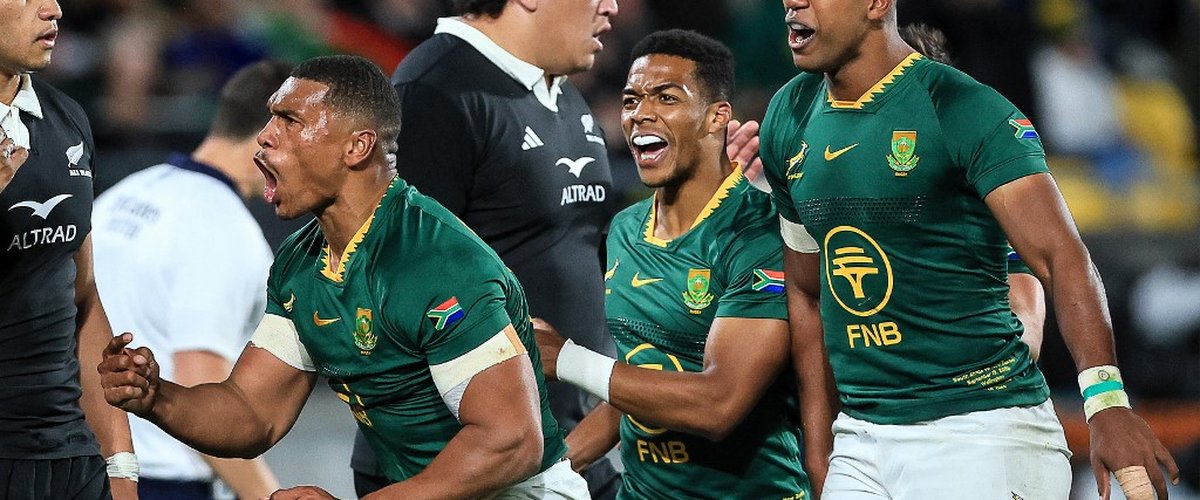 Vue du match Afrique du Sud contre Nouvelle-Zélande