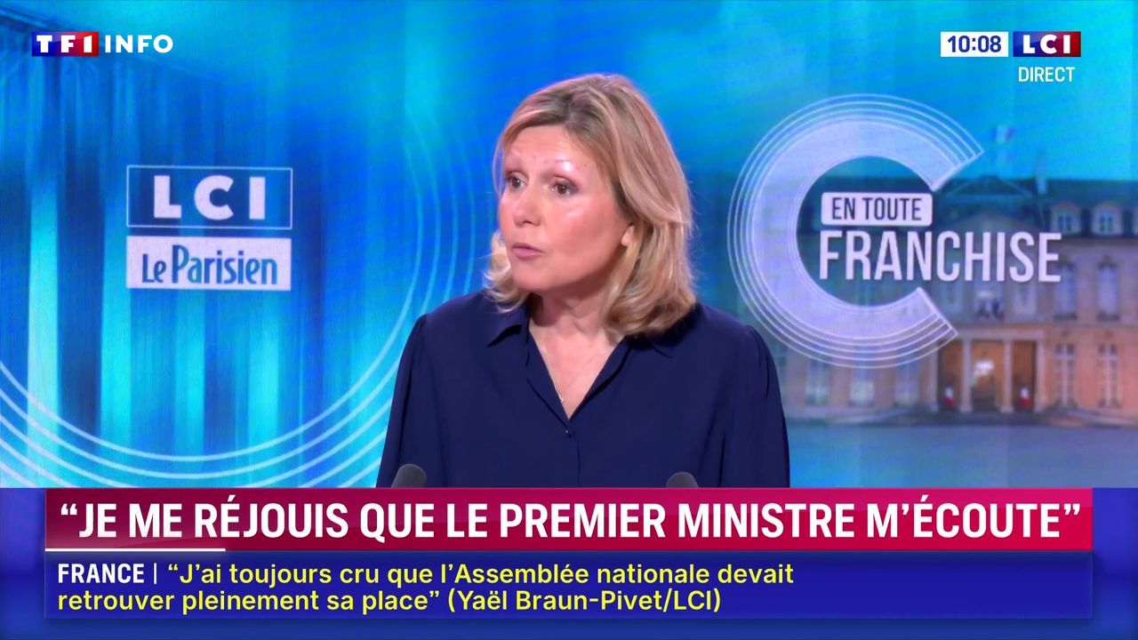 Yaël Braun-Pivet interviewée sur En Toute Franchise