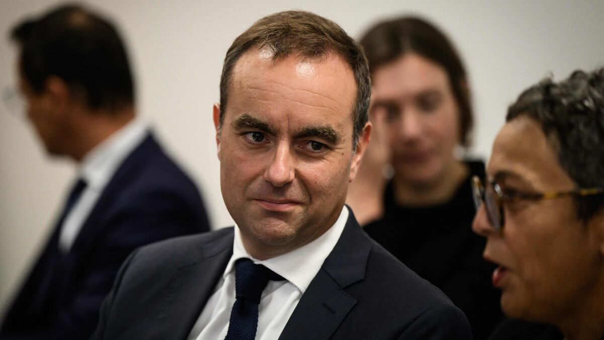 Sébastien Lecornu lors de sa nomination