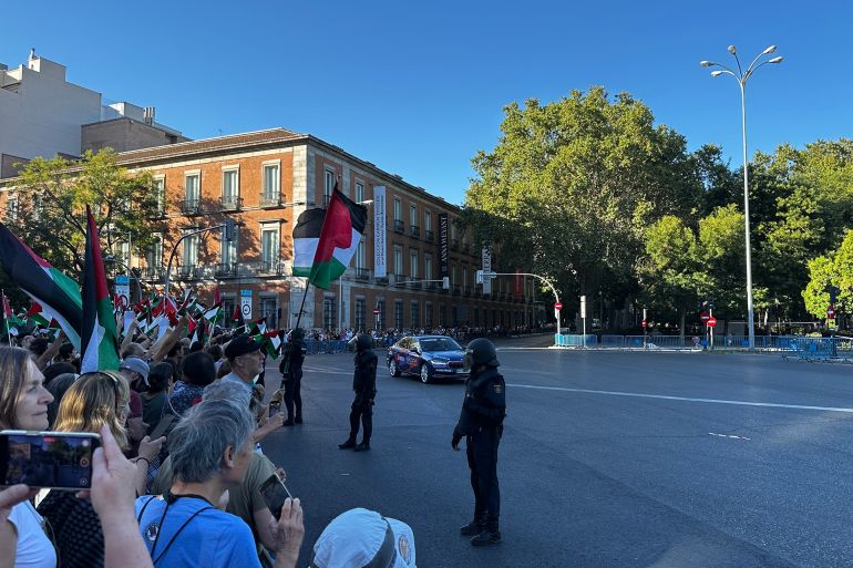 Présence policière renforcée à Madrid pour sécuriser La Vuelta