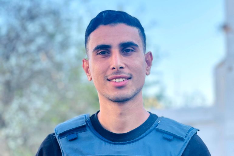Le photographe Abdullah Shahwan à Gaza