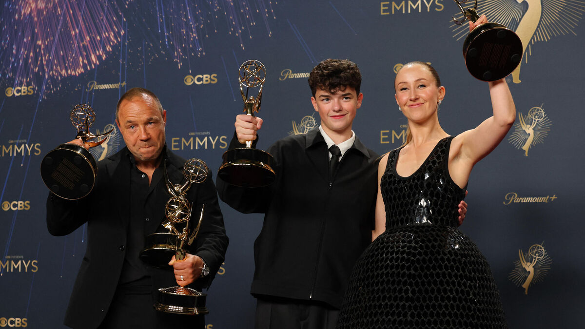 Vue générale des Emmy Awards 2025 à Los Angeles