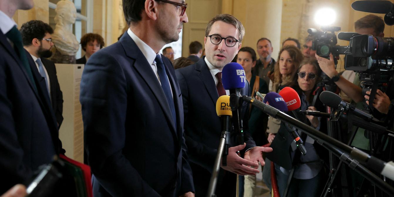 Pierre-Edouard Stérin lors d’un événement financier