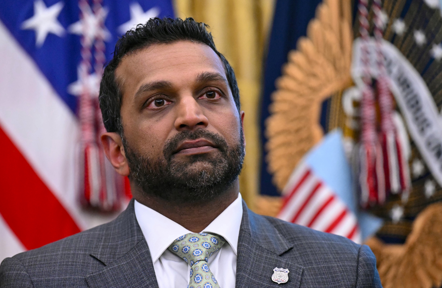 Kash Patel lors d\'une audition devant le Congrès