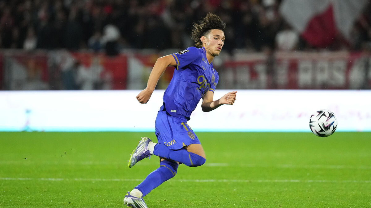 Monaco face à Bruges en image de presse