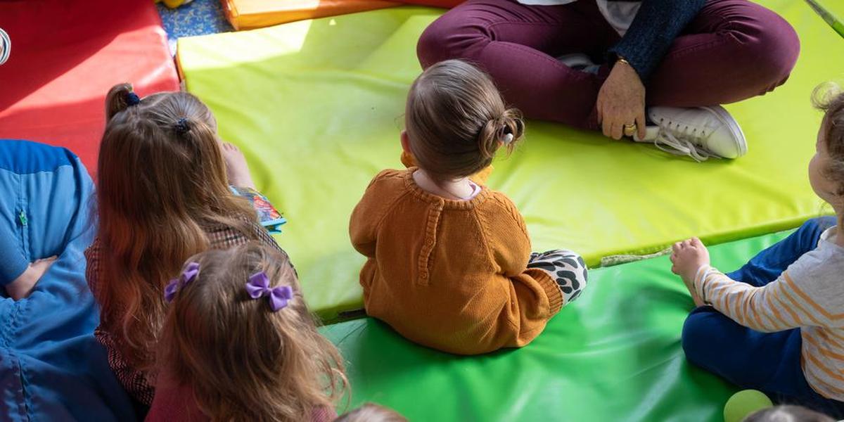 Extérieur d'une crèche privée française