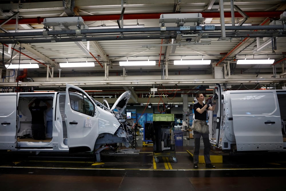 Usine Renault de Sandouville en Normandie