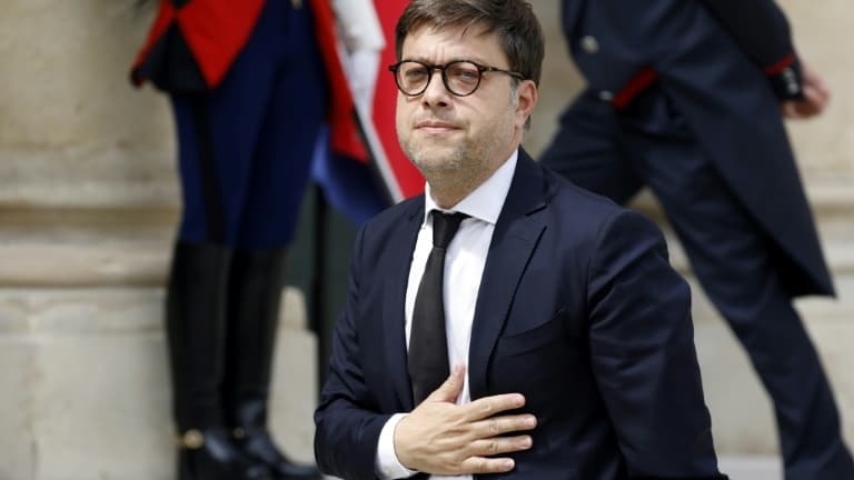 Benoît Payan lors d'un déplacement à Paris