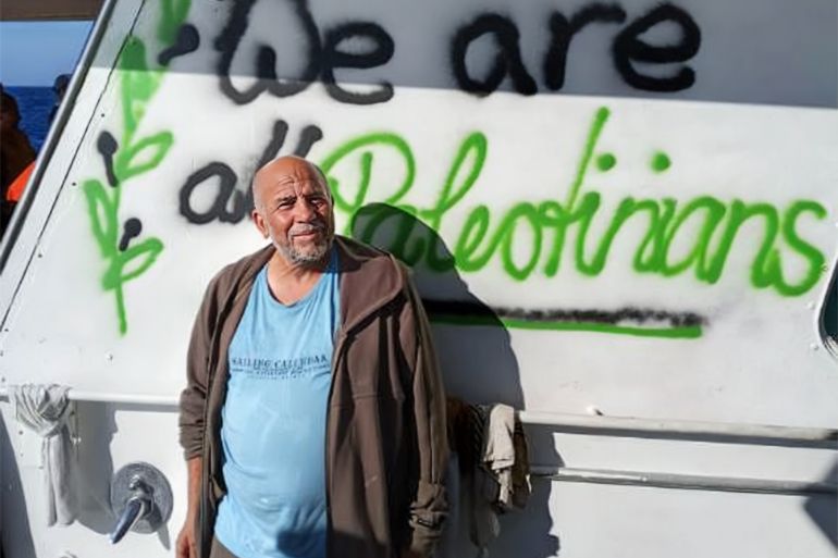 Omar Faris, coordinateur du groupe polonais à bord de l'Alma