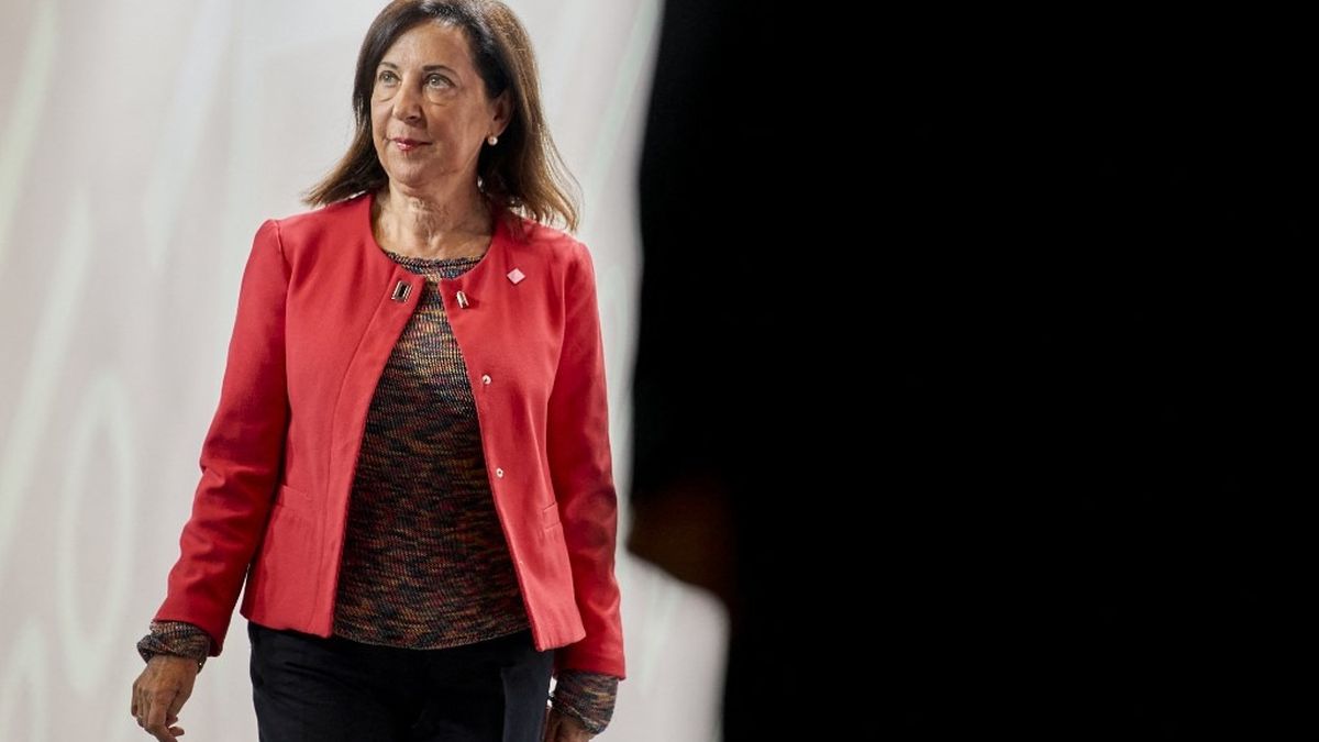 Margarita Robles en vol lors d'un brouillage GPS