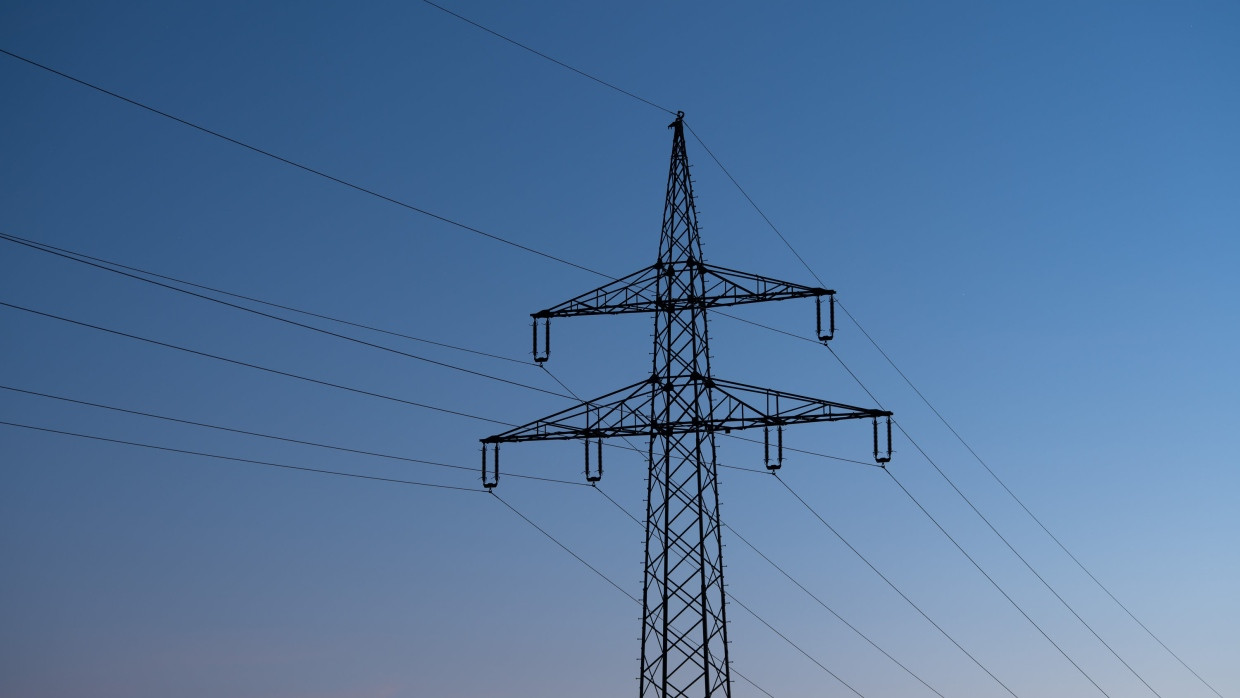 Pylône électrique près de Rottweil