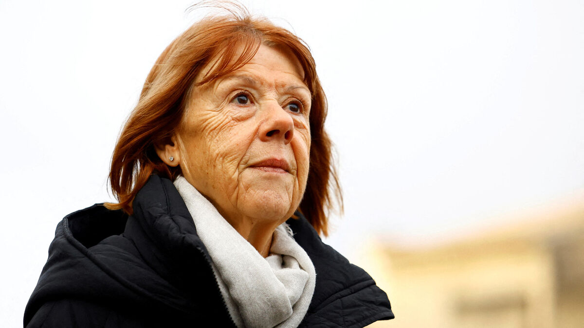 Affiche médiatique du procès des viols de Mazan